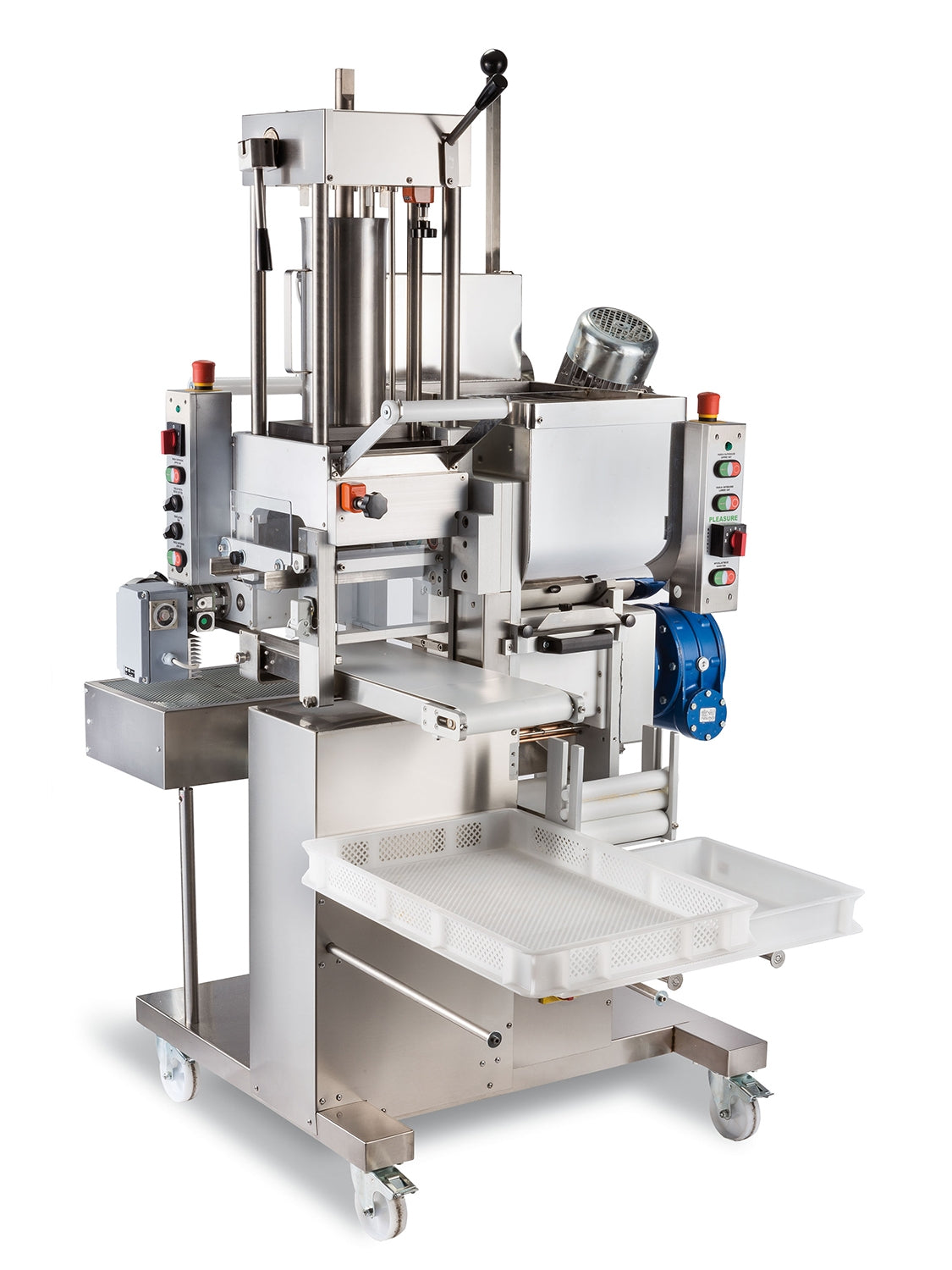 P2 Pleasure Pasta Sheeter, Laminator, Double Vat Extruder and Ravioli Unit